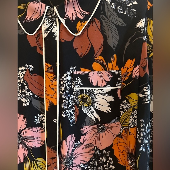 Halogen Floral Blouse - Picture 2 of 5